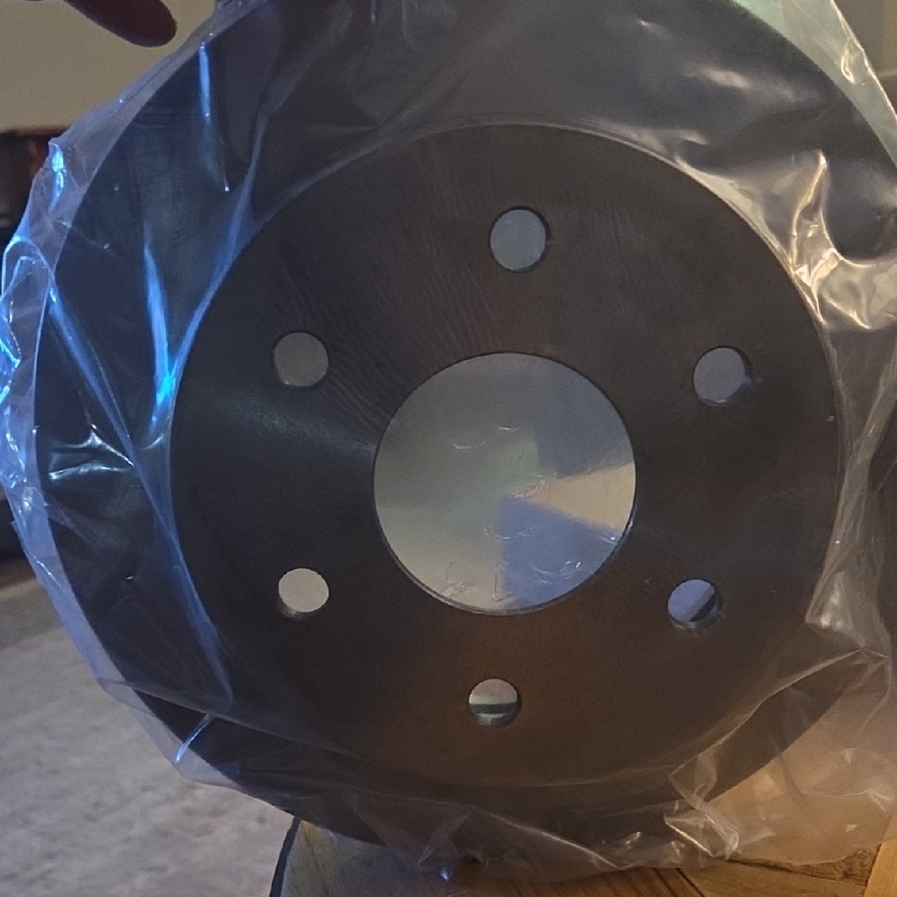 Silver Brake Rotor - Picture 2 of 5